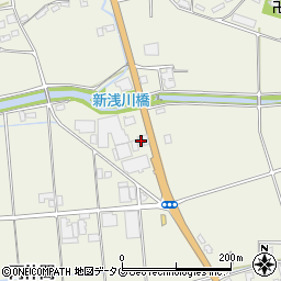 熊本県宇城市松橋町豊福345周辺の地図