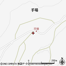 熊本県宇城市三角町手場188周辺の地図
