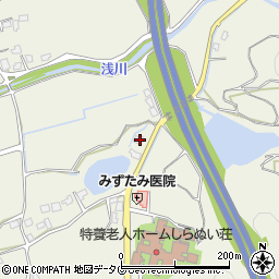 熊本県宇城市松橋町豊福34周辺の地図