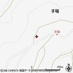 熊本県宇城市三角町手場588周辺の地図