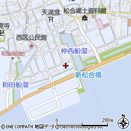 熊本県宇城市不知火町松合9-2周辺の地図