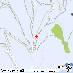 熊本県宇城市不知火町松合1984周辺の地図