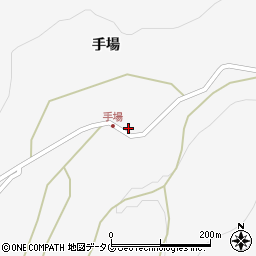 熊本県宇城市三角町手場210周辺の地図