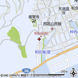 熊本県宇城市不知火町松合1857周辺の地図