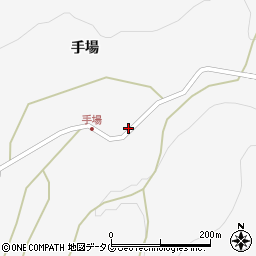 熊本県宇城市三角町手場215周辺の地図
