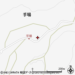 熊本県宇城市三角町手場261周辺の地図
