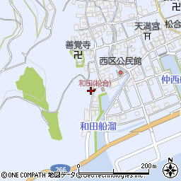 熊本県宇城市不知火町松合1855周辺の地図