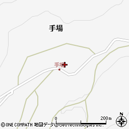 熊本県宇城市三角町手場558周辺の地図