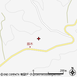 熊本県下益城郡美里町洞岳770周辺の地図