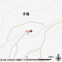 熊本県宇城市三角町手場556周辺の地図
