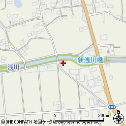 熊本県宇城市松橋町豊福1268周辺の地図