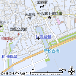 熊本県宇城市不知火町松合18周辺の地図