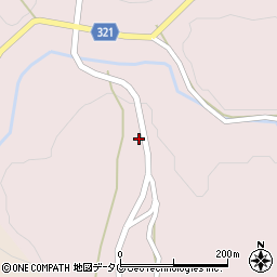 熊本県下益城郡美里町名越谷3498周辺の地図