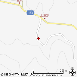 熊本県下益城郡美里町洞岳1743周辺の地図