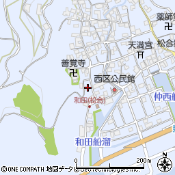 熊本県宇城市不知火町松合1847周辺の地図