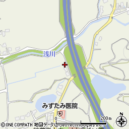 熊本県宇城市松橋町豊福28周辺の地図