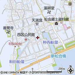 熊本県宇城市不知火町松合89周辺の地図