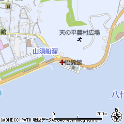 熊本県宇城市不知火町松合328周辺の地図