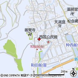 熊本県宇城市不知火町松合1842周辺の地図