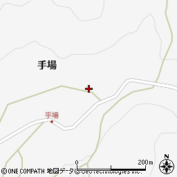 熊本県宇城市三角町手場370周辺の地図