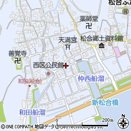 熊本県宇城市不知火町松合91周辺の地図