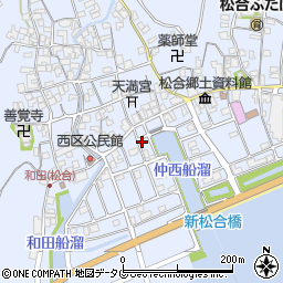熊本県宇城市不知火町松合85周辺の地図