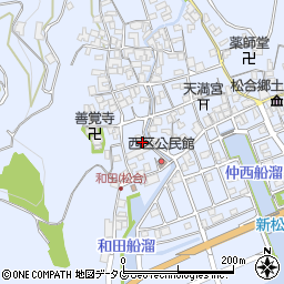 熊本県宇城市不知火町松合1831周辺の地図