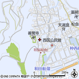熊本県宇城市不知火町松合1837周辺の地図
