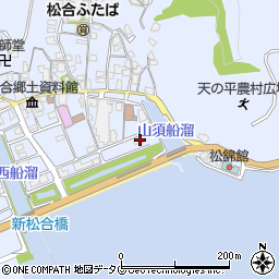 熊本県宇城市不知火町松合197周辺の地図