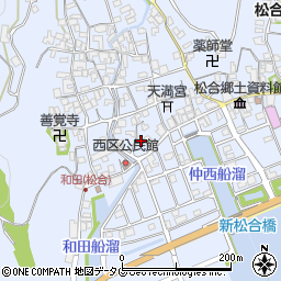 熊本県宇城市不知火町松合860周辺の地図