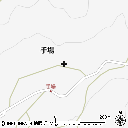 熊本県宇城市三角町手場374周辺の地図