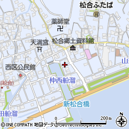 熊本県宇城市不知火町松合108周辺の地図