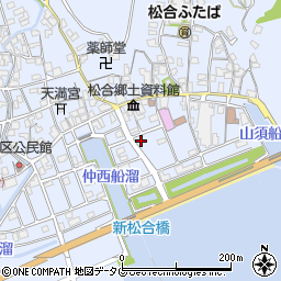 熊本県宇城市不知火町松合107-4周辺の地図
