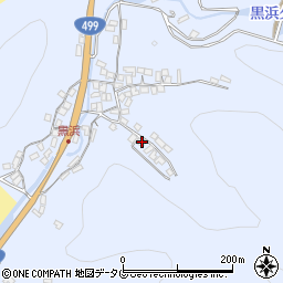 長崎県長崎市黒浜町1101周辺の地図