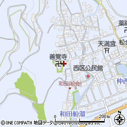 熊本県宇城市不知火町松合1816周辺の地図