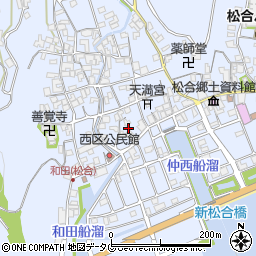 熊本県宇城市不知火町松合862周辺の地図