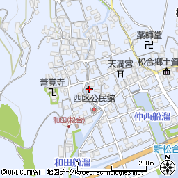 熊本県宇城市不知火町松合883周辺の地図