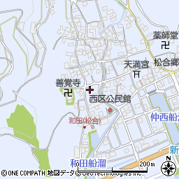 熊本県宇城市不知火町松合1824周辺の地図