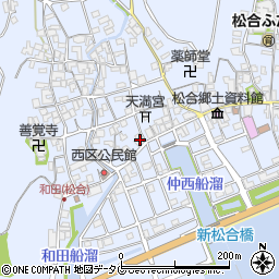 熊本県宇城市不知火町松合854周辺の地図