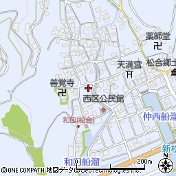 熊本県宇城市不知火町松合1829周辺の地図