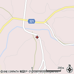 熊本県下益城郡美里町名越谷3479周辺の地図