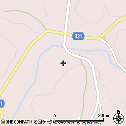 熊本県下益城郡美里町名越谷4034周辺の地図