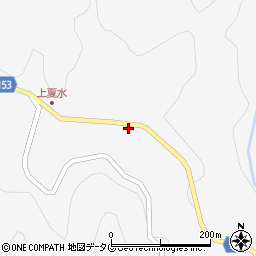 熊本県下益城郡美里町洞岳2392周辺の地図