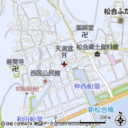 熊本県宇城市不知火町松合802周辺の地図