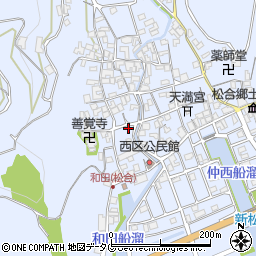熊本県宇城市不知火町松合1827周辺の地図