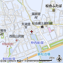 熊本県宇城市不知火町松合97周辺の地図