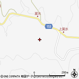 熊本県下益城郡美里町洞岳1708周辺の地図