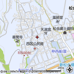 熊本県宇城市不知火町松合890周辺の地図