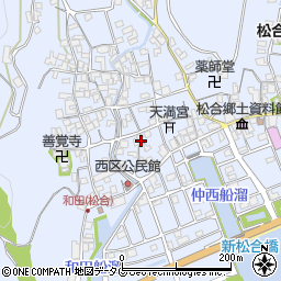 熊本県宇城市不知火町松合869周辺の地図