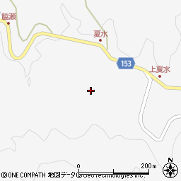 熊本県下益城郡美里町洞岳1696周辺の地図